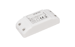 LED-Trafo McShine, 0,5-12W, Ein 220-240V, 12V= Konstantspannung, rund