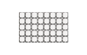 Wechselschalter McPower ''Flair'', 250V~/10A, UP, weiß, 40er-Pack