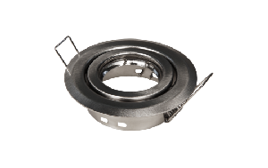Einbaurahmen McShine ER-76 Edelstahl gebürstet, Ø76mm, schwenkbar
