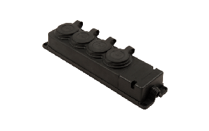 Vetreiler-Steckdosenleiste 4fach, IP44