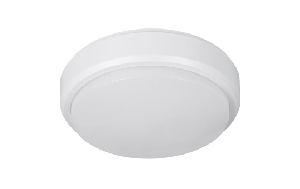 LED-Feuchtraumleuchte Rund IP54, 550lm, 4000K, 8W, neutralweiß, Bewegungsmelder