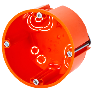 Hohlwand Gerätedose E115, Ø 68mm, Einbautiefe: 49mm