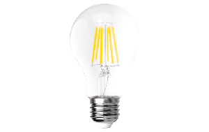 LED Filament Glühlampe McShine Filed, E27, 8W, 1055 lm, warmweiß, klar