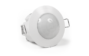 IR Bewegungsmelder McShine LX-630, 360°, 230V / 1.200W, weiß, Unterputz, LED geeignet