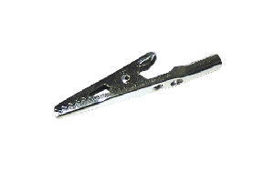 Krokodilklemme McPower, 51mm, unisoliert, Metall
