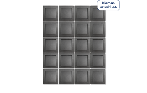 Wechselschalter McPower ''Flair'' Steckanschluss, inkl. Rahmen, 20er-Pack