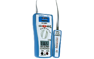 Digitalmultimeter PeakTech ''P3365'', mit LAN- Tester, 2000 Counts, 600V AC/DC, 200mA AC/DC