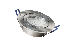 LED-Einbauleuchte McShine ''Flatty'' Ø83mm, 5W, 400lm, warmweiß, IP44