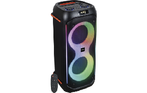 Bluetooth-Lautsprecher IBIZA COLUMBA600, Bluetooth, Akku, inkl. Fernbedienung