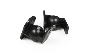 Wandhalterung für Lautsprecher HOLLYWOOD LB-W5B, max.5kg, neigbar, schwarz, PAAR