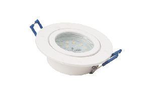 LED-Einbauleuchte McShine ''Flatty'' Ø83mm, 5W, 400lm, neutralweiß, IP44