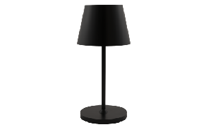 LED-Tischleuchte ROLF KERN „Club Mini“ 25cm, schwarz, Akku, dimmbar