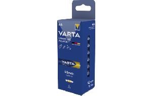 Mignon-Batterie VARTA Longlife Power Alkaline, Typ AA, LR06, 1,5V, 40er Pack
