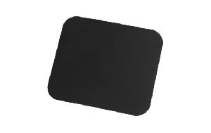 Mauspad, 220 x 250 mm, schwarz