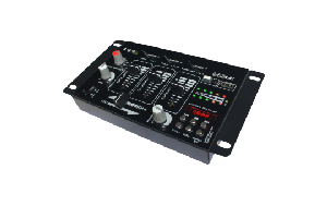 4-Kanal Mischpult IBIZA DJ21USB-BT Bluetooth, USB, 7 Eingänge
