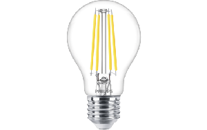 LED-Glühlampe Philips Value, E27, 5,9W, 2700K, 806lm, 230V, klar, dimmbar