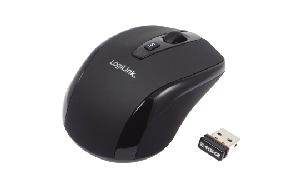 Maus, optisch, Funk, 1.600 dpi, USB