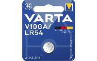 Knopfzelle VARTA AG10,V10GA, 1,5V, Alkaline, 1er-Blister