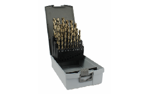 HSS-E Co5 Spezialbohrersatz, 1,0 - 13,0mm, 25-teilig