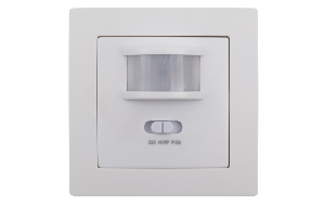 Unterputz IR Bewegungsmelder McPower Flair 160°, 750W, LED geeignet, weiß