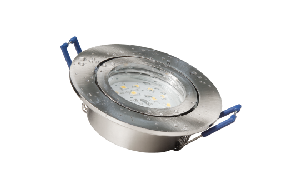 LED-Einbauleuchte McShine Flatty Ø83mm, 5W, 400lm, neutralweiß, IP44