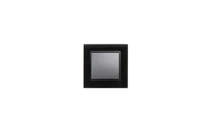 Wechselschalter McPower Flair, 250V~/10A, UP, anthrazit, inkl. Glasrahmen