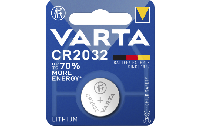 Lithium-Knopfzelle VARTA ''Electronics'' CR 2032, 230mAh, 3V, 1er-Blister