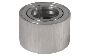 Aufbaurahmen McShine KL-10 rund, schwenkbar, Edelstahl, ØxH 80x50mm