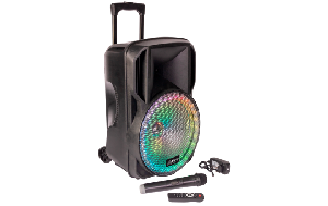 Mobile Beschallungsanlage PARTY ''PARTY-12RGB'' 700W, Bluetooth, LED-Beleuchtung