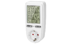 Energiekosten-Messgerät mit LCD-Display, max. 3.680W