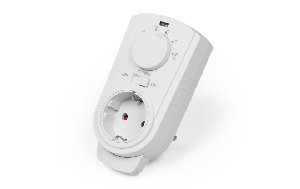 Steckdosen-Thermostat McPower TCU-330 5-30°C, max. 3500W, 230V