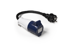CEE-Kupplung auf Schutzkontakt-Stecker McPower, 0,35m H07RNG 3G2,5, 230V, IP44
