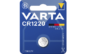 Lithium-Knopfzelle VARTA ''Electronics'' CR1220, 3V