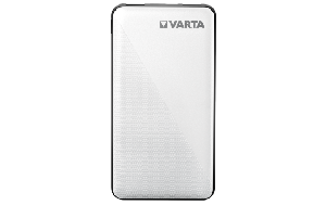 Akku Powerbank, VARTA, 5V/10.000mAh, Energy, weiß, 2xUSB-A/Micro-B/-C