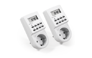 Digitale Zeitschaltuhr McPower AZ-62 2er-Pack, 10 Programme, 12/24Std Zyklus