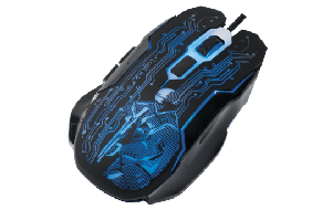 Maus, Gaming Mouse, USB 6-Button, 2400dpi