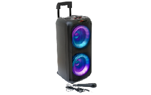 Karaoke-Lautsprecherbox VENUS600, 600W, Beleuchtung, Bluetooth, inkl. Mikrofon