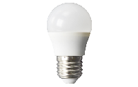 LED Tropfenlampe McShine, E27, 4W, 320lm, 160°, 3000K, warmweiß, Ø45x78mm