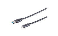 USB Kabel, 3.1 C-Stecker - 3.0 A-Stecker, 1m