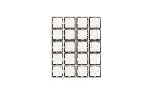 Wechselschalter McPower Flair, 250V~/10A, UP, weiß, 20er-Pack