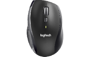 Maus Logitech M705, 1000dpi, Laser, grau, kabellos