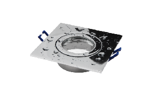 Einbaurahmen McShine ''DL-54'' eckig Clip-Verschluss, IP44, Chrom