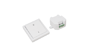 Funk-Schalter Set McPower Comfort Empfänger + Wandtaster, max. 2000W