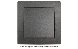 Kreuzschalter McPower Flair, 250V~/10A, UP, anthrazit