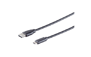 USB Kabel, 3.1 C-Stecker - 2.0 A-Stecker, 3m