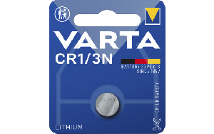 Lithium-Knopfzelle VARTA ''Photo'', CR1/3n, CR11108, 170mAh, 3V, 1er-Blister