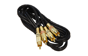 High-End Cinch-Kabel ''RCA-Gold'' 1,5 m
