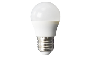 LED Tropfenlampe McShine, E27, 6W, 480lm, 160°, 4000K, neutralweiß, Ø45x78mm