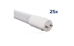 LED-Röhren, T8, 17W, G13, 1900lm, 270°, 120cm, 4000K, neutralweiß, 25er-Pack